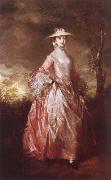 Thomas Gainsborough Countess Howe France oil painting artist